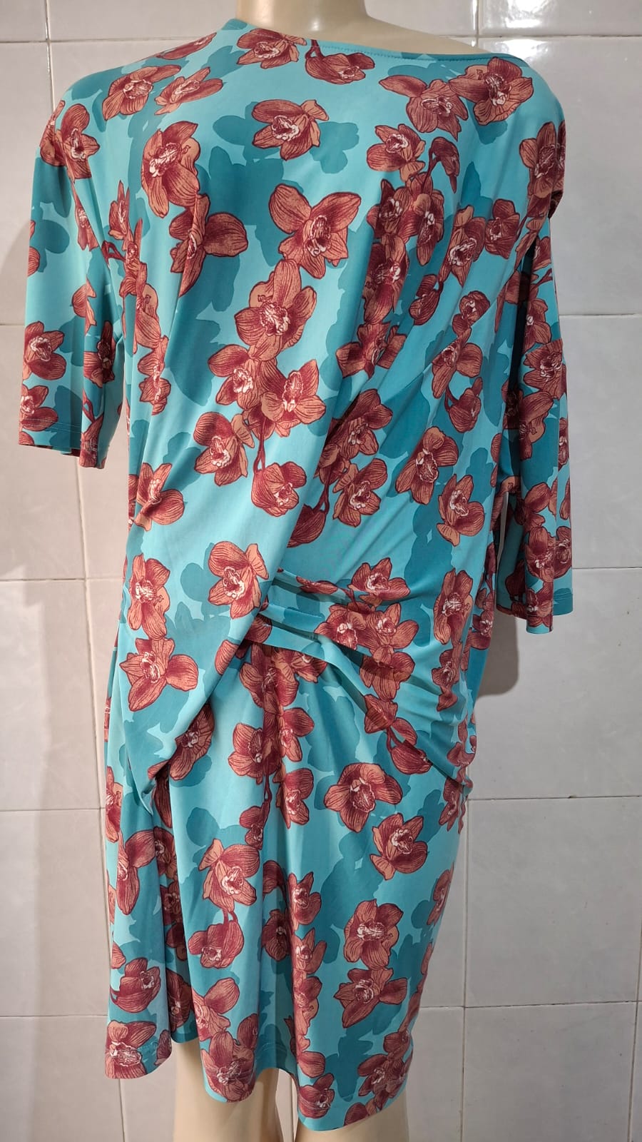 Vestido Orquídea Turquesa